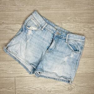 Old Navy Light Wash Jean Shorts Size 2 Regular